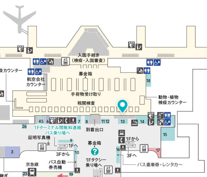 map terminal 3 2f nihon building